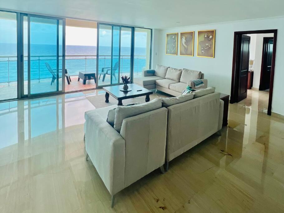 Beach Front Penthouse In Exclusive Tower Σάντο Ντομίγκο Εξωτερικό φωτογραφία